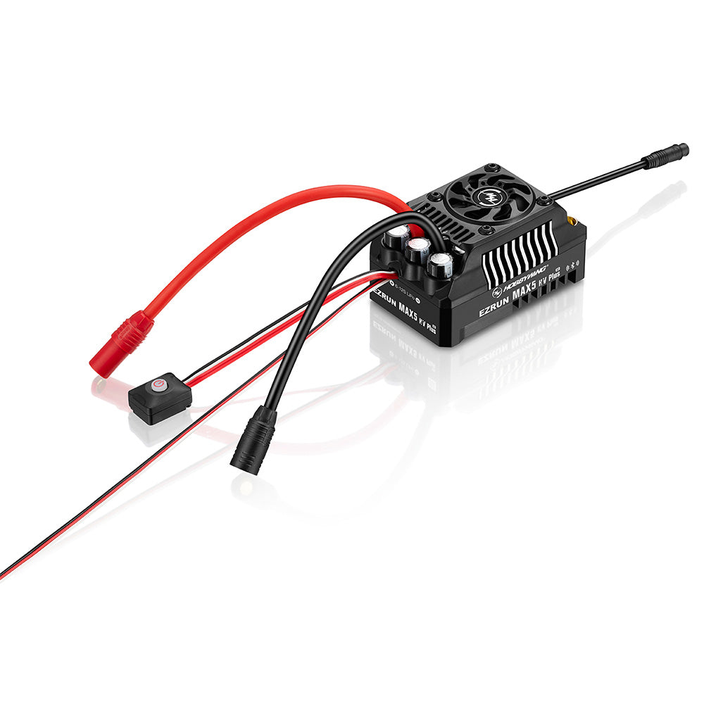 Hobbywing EZRun MAX5 HV Plus G2 Sensored ESC 330A 6-12S Waterproof με Bluetooth
