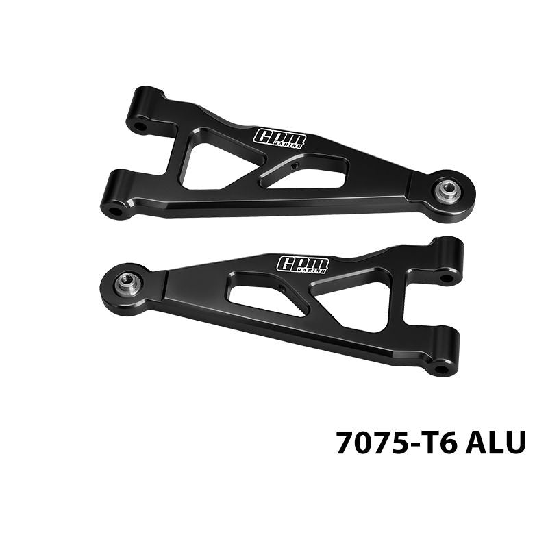 GPM Alu Front Lower Arms Black 7075-T6 – Εμπρός Κάτω Ψαλίδια για Arrma 1/16 Mini Kraton 3S