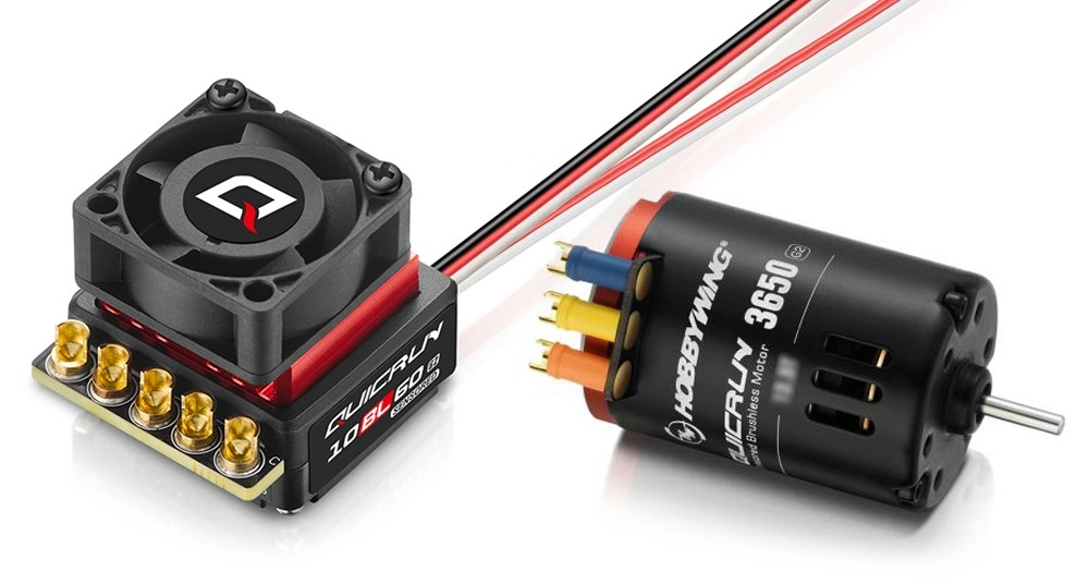 Hobbywing QuicRun Combo 10BL60 SD G2 - 3650SD 13.5T G2 1/10 Sensored
