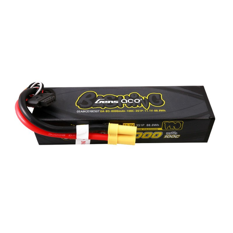 Gens Ace G-Tech 8000mAh 11.1V 100C 3S LiPo Battery EC5 – Bashing Series