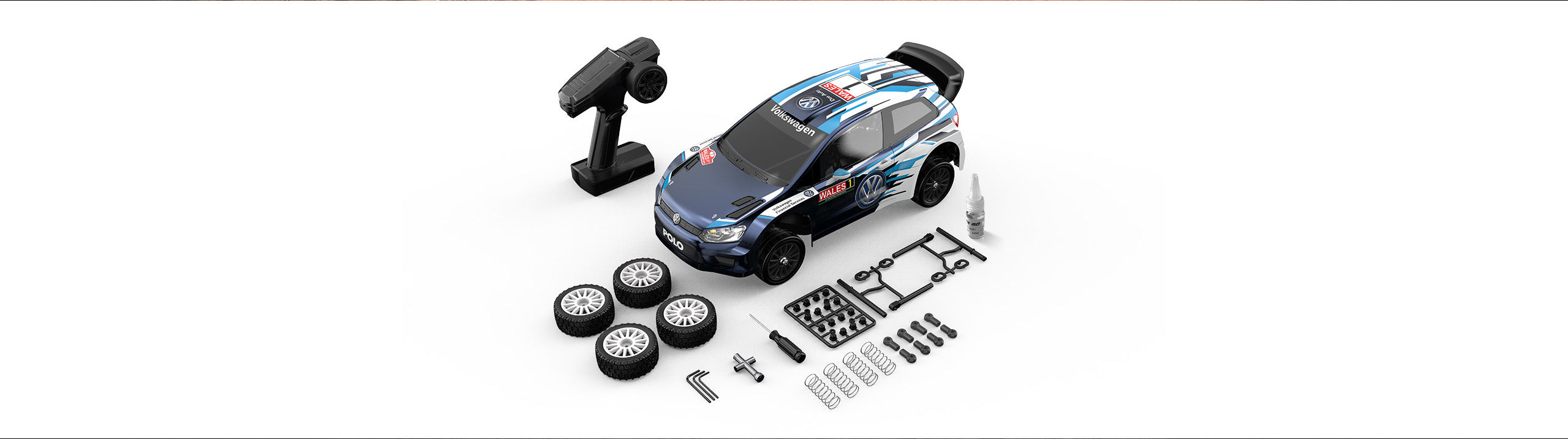 MJX Hyper GO 14304 Volkswagen Polo R WRC 1/14 RTR Brushless 4WD Rally & Drift Car