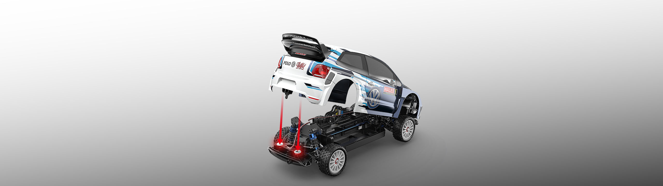 MJX Hyper GO 14304 Volkswagen Polo R WRC 1/14 RTR Brushless 4WD Rally & Drift Car