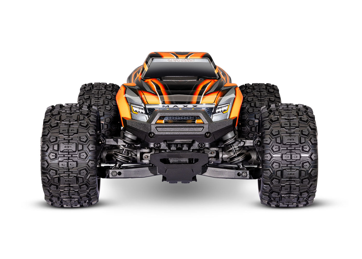 Traxxas Mini Maxx 4WD BL-2s RTR Orange με LiPo & USB-C Charger | Racerc