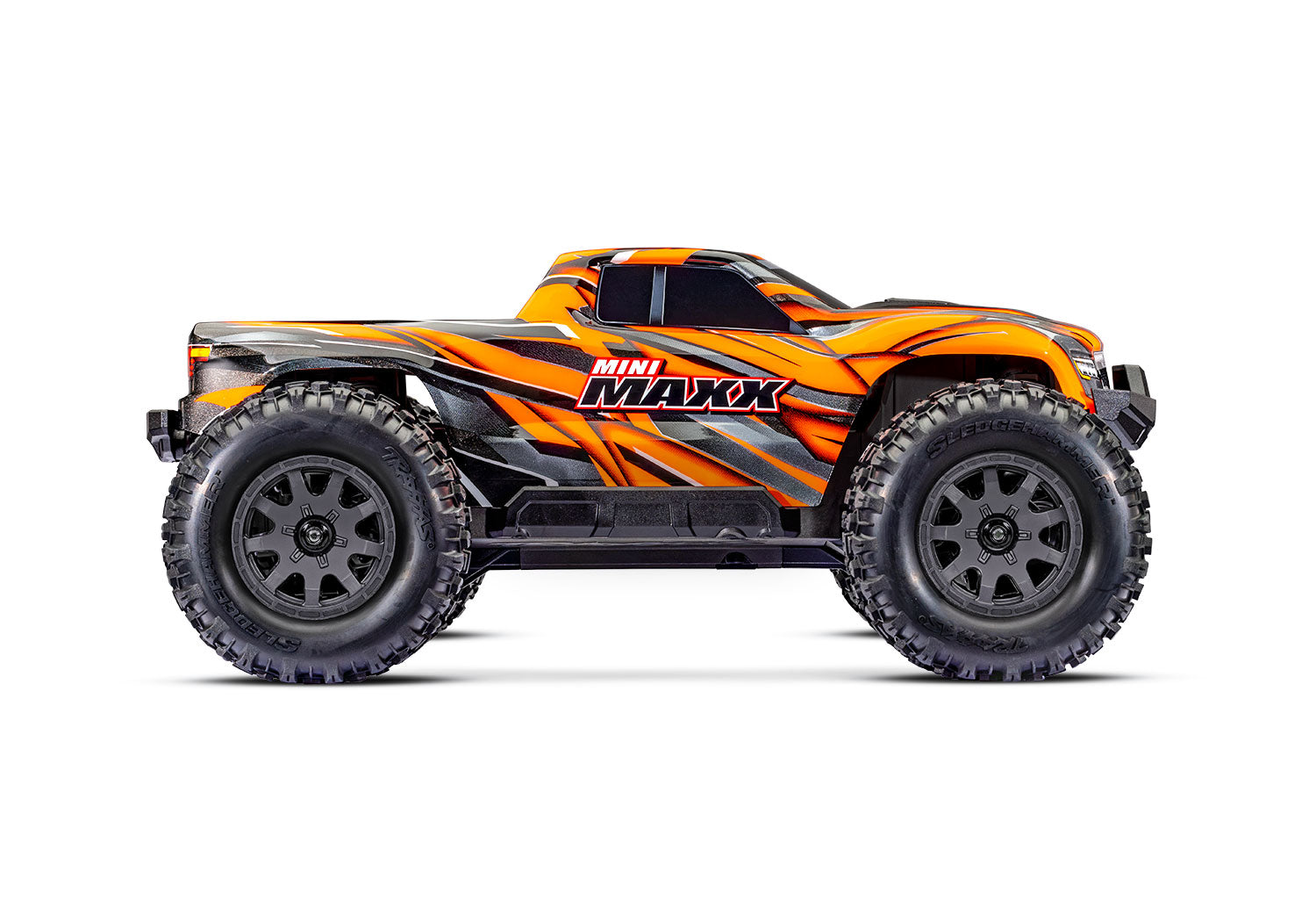 Traxxas Mini Maxx 4WD BL-2s RTR Orange με LiPo & USB-C Charger | Racerc