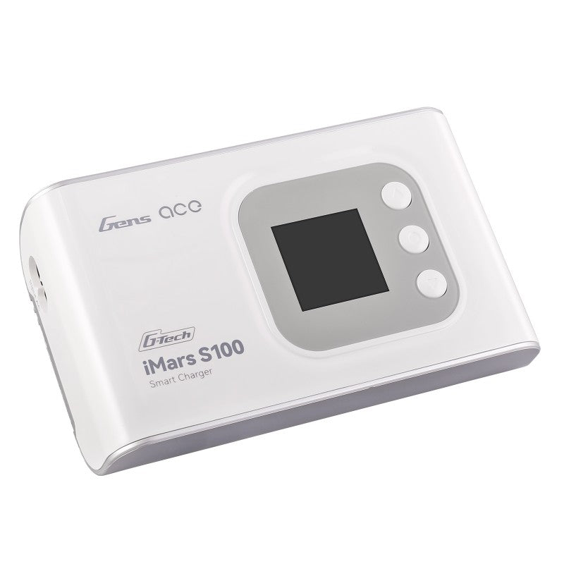 Gens ace iMars S100 G-Tech Smart AC Balance Charger 100W 10A (White)