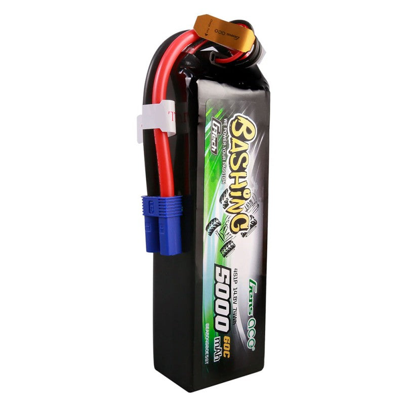 Gens ace G-Tech Bashing 5000mAh 4S 14.8V 60C LiPo EC5 – Μπαταρία RC για ARRMA 1/8 & 1/7