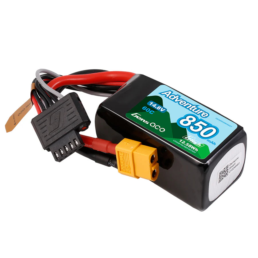 Gens ace G-Tech 850mAh 4S 14.8V 60C LiPo XT60 – Μπαταρία για RC Crawler