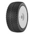 1/8 Buggy BLOCK N25 SuperSoft Mounted Tires – Κολλημένα Λάστιχα σε New White Wheels