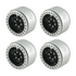 ProtonRC 2.2'' Aluminum Beadlock Crawler Wheels 4pcs - Star  4pcs/set