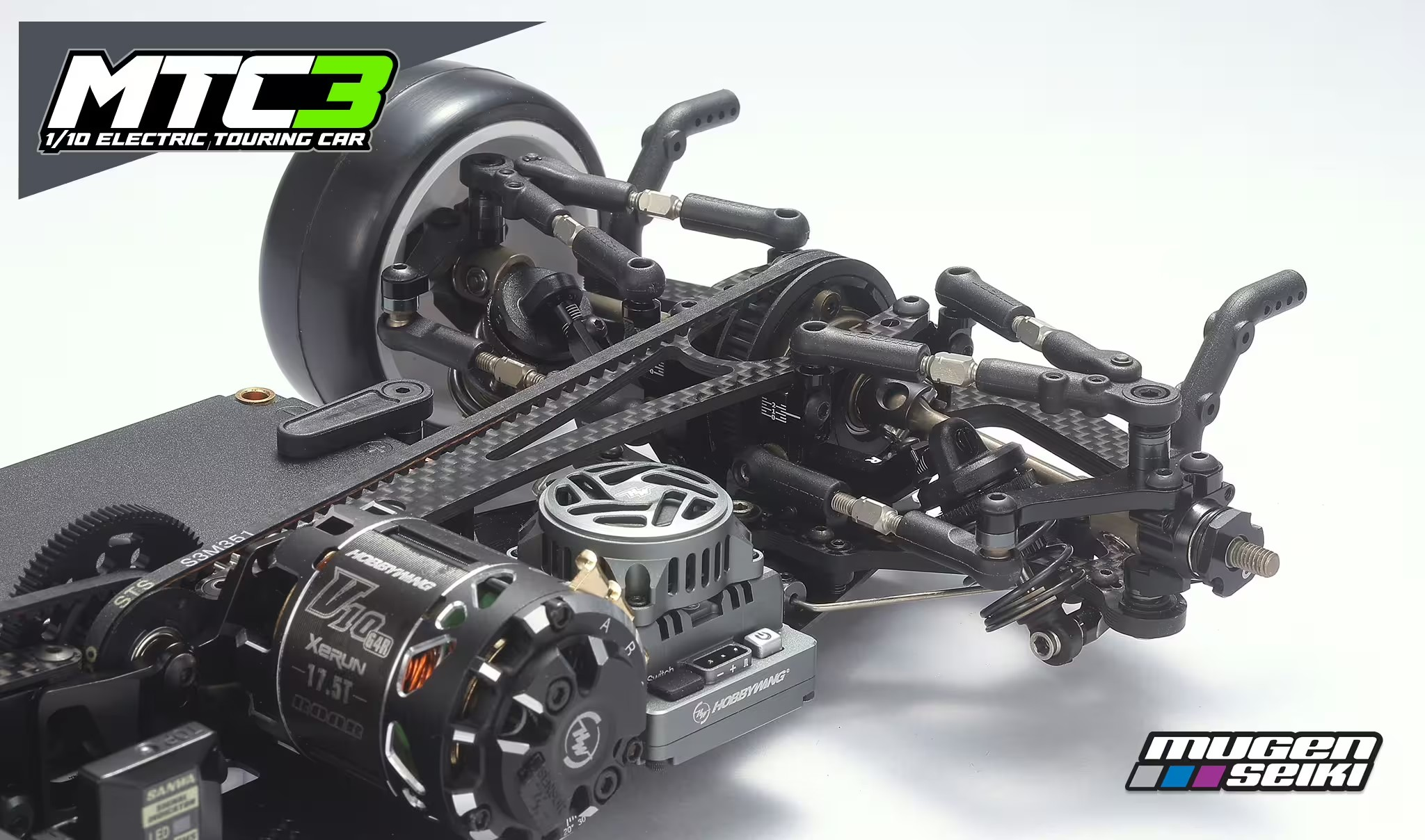 Mugen Seiki MTC-3 Touring Car Kit 1:10 with Aluminum Chassis