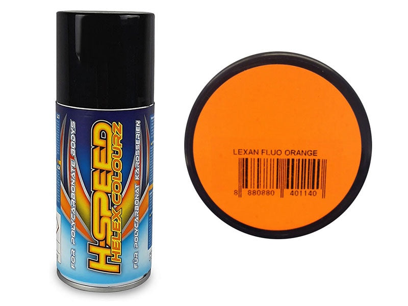H-Speed Lexan Spray 150ml (Fluo Orange)