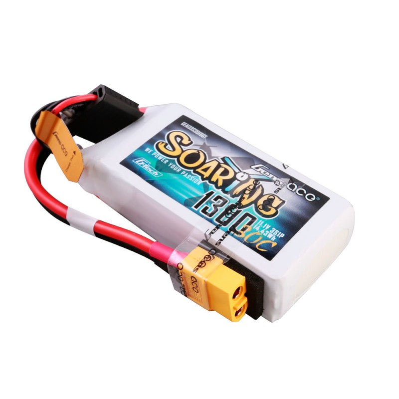 Gens ace G-Tech Soaring 1300mAh 11.1V 3S 30C LiPo | Racerc