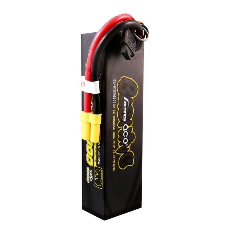 Gens Ace G-Tech 8000mAh 11.1V 100C 3S LiPo Battery EC5 – Bashing Series