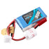 Gens Ace 300mAh 7.4V 45C 2S LiPo Battery JST-SYP Plug