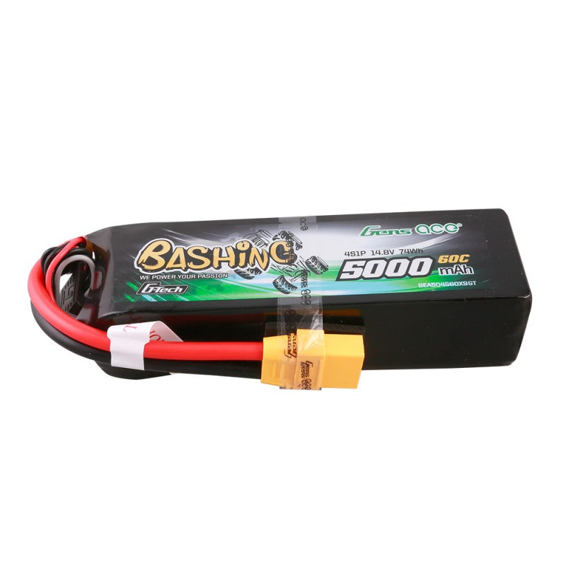 Gens ace G-Tech 5000mAh 14.8V 60C 4S LiPo Battery με XT90 Plug (Bashing Series)