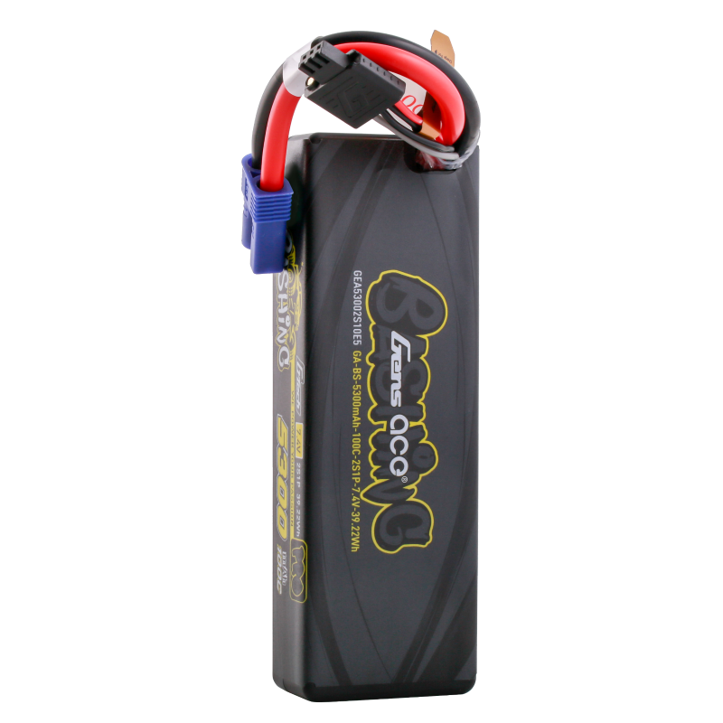 Gens Ace G-Tech 5300mAh 7.4V 100C 2S LiPo Battery EC5 – Bashing Series