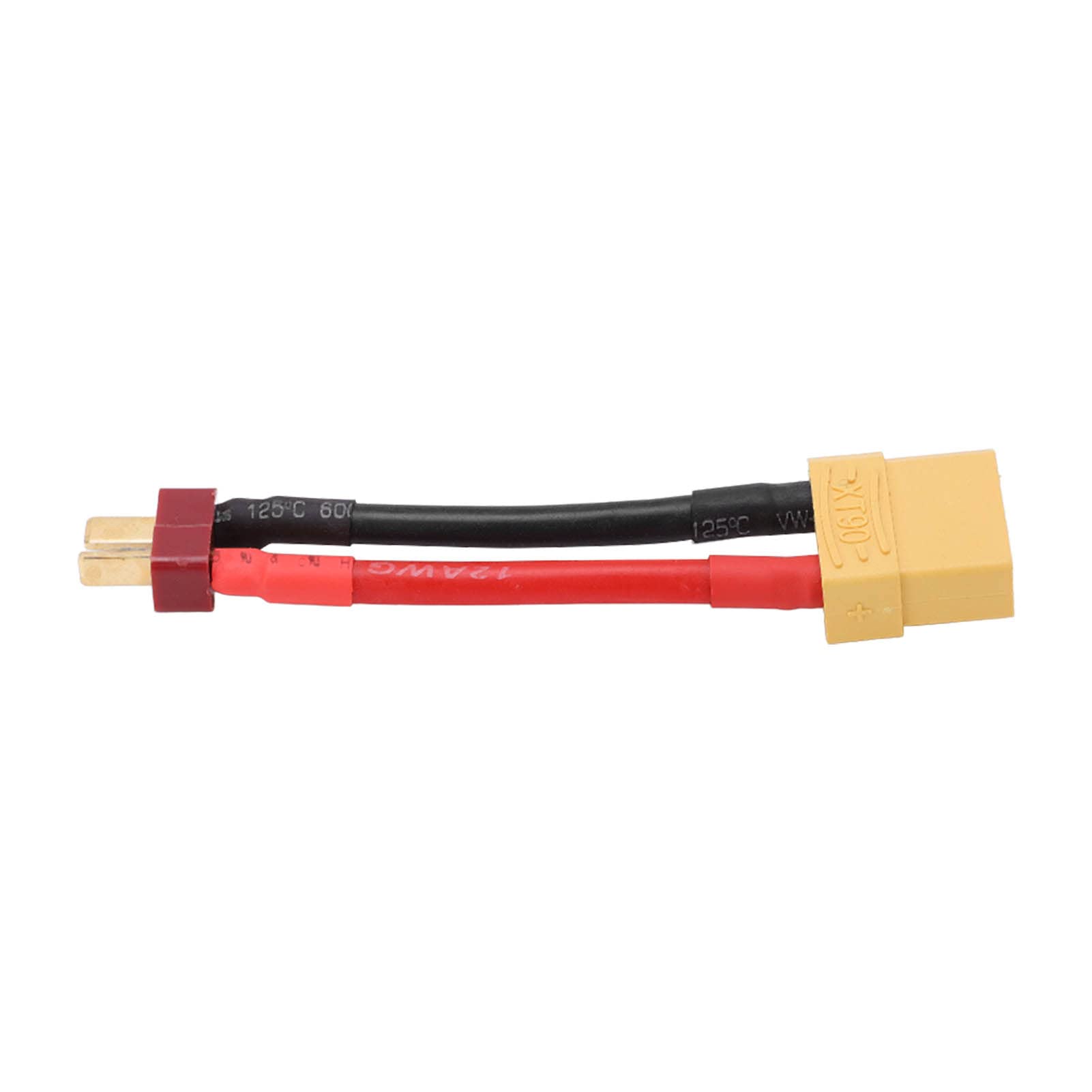 ProtonRC T-Plug Male to XT90 Female 12AWG 5cm – Καλώδιο Αντάπτορας RC