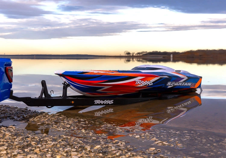 Traxxas Spartan & DCB M41 Boat Trailer με Ρυθμιζόμενο Κοτσαδόρο