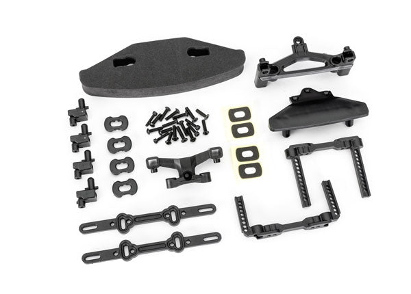 Traxxas 10518 Body Mounts & Bumper Set 4-Tec Drift – Ρυθμιζόμενες Βάσεις Αμαξώματος για 200mm Bodies