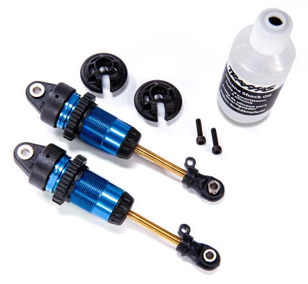 Traxxas GTR Long Shocks Blue TiN 1/10 (2)