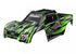 Traxxas X-Maxx Ultimate Green Body | Βαμμένο Αμάξωμα με Body Mounts για X-Maxx Ultimate