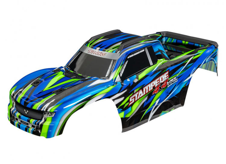 Traxxas Stampede® 4x4 VXL 1/10 Pre-Painted Body (Green)