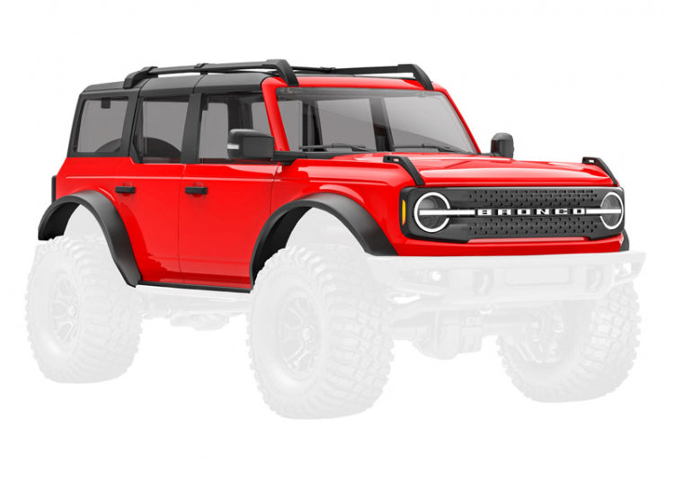 Traxxas Body TRX-4M Ford Bronco Red Complete