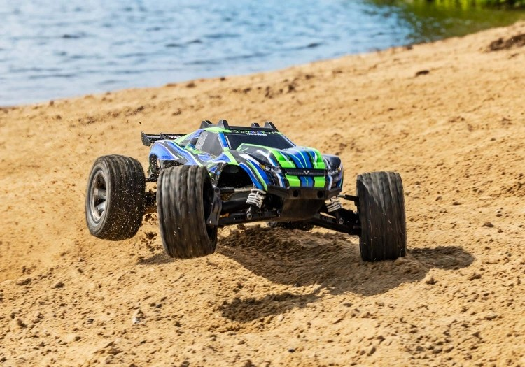 Traxxas Rustler 4X4 VXL Brushless RTR 1/10 Stadium Truck – Green (67376-4)