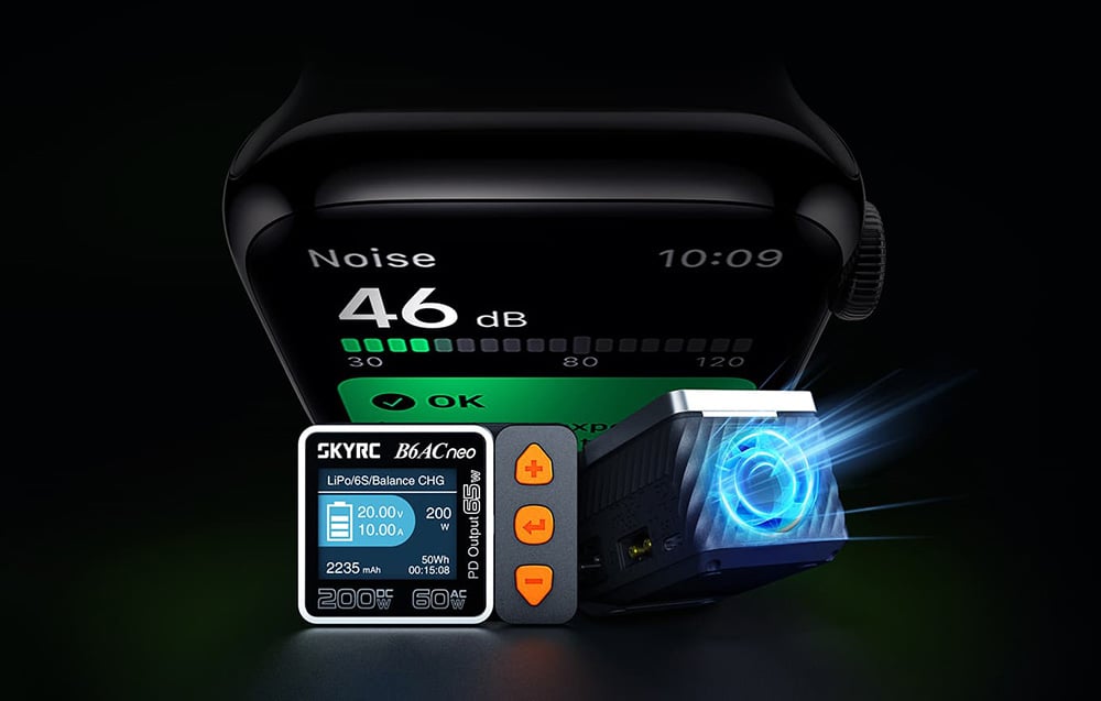 SkyRC B6ACneo AC/DC Balance Charger 200W
