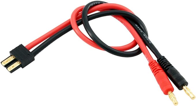 pcs Compatible with TRX Male ProtonRC TRX Connector to 4.0mm Gold Plated Banana Plug with 14AWG Cable L 300mm