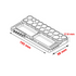 ProtonRC Aluminum RC Tool Stand Screwdriver Wrench Rack Tray Holder for RC Car