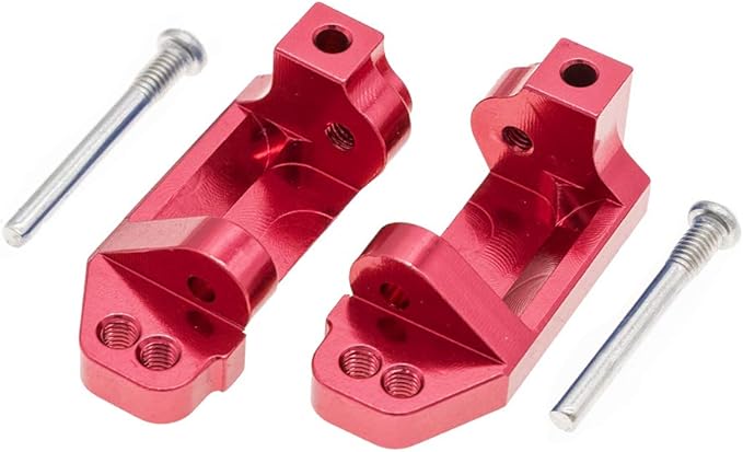 PROTONRC 2Pcs Aluminum Caster Block Replacement of 3632 for Traxxas 1/10 2WD Slash Rustler Stampede Nitro Slash RC Car