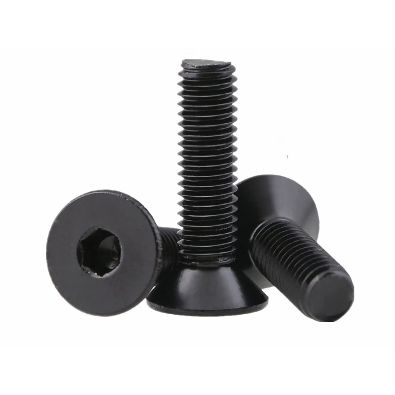 ProtonRC  Stainless steel (304) Flat hexagonal M4*6/8//10/12/14mm 20 of each screw
