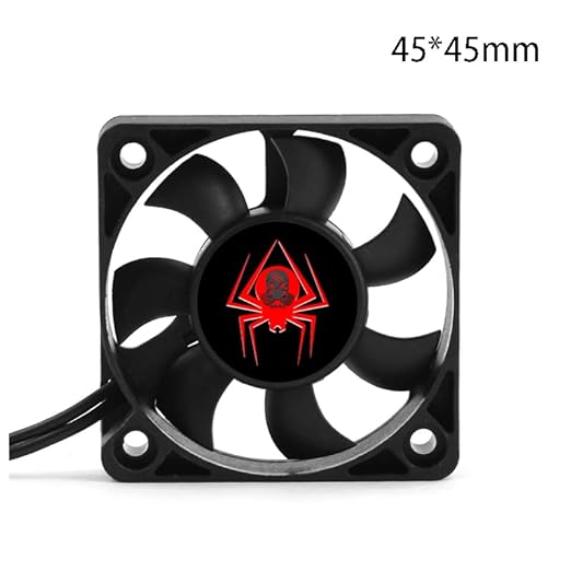 ProtonRC High Speed Cooling Fan 35mm 45mm 50mm For ESC Motor Heat Dissipation RC Car Parts