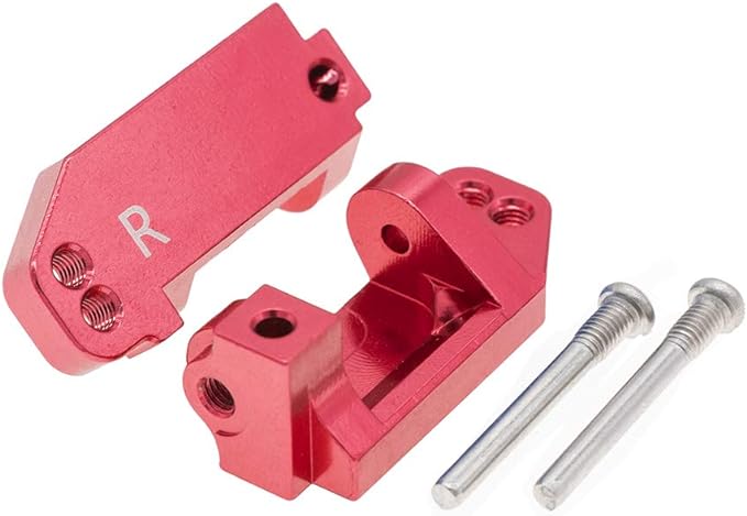 PROTONRC 2Pcs Aluminum Caster Block Replacement of 3632 for Traxxas 1/10 2WD Slash Rustler Stampede Nitro Slash RC Car