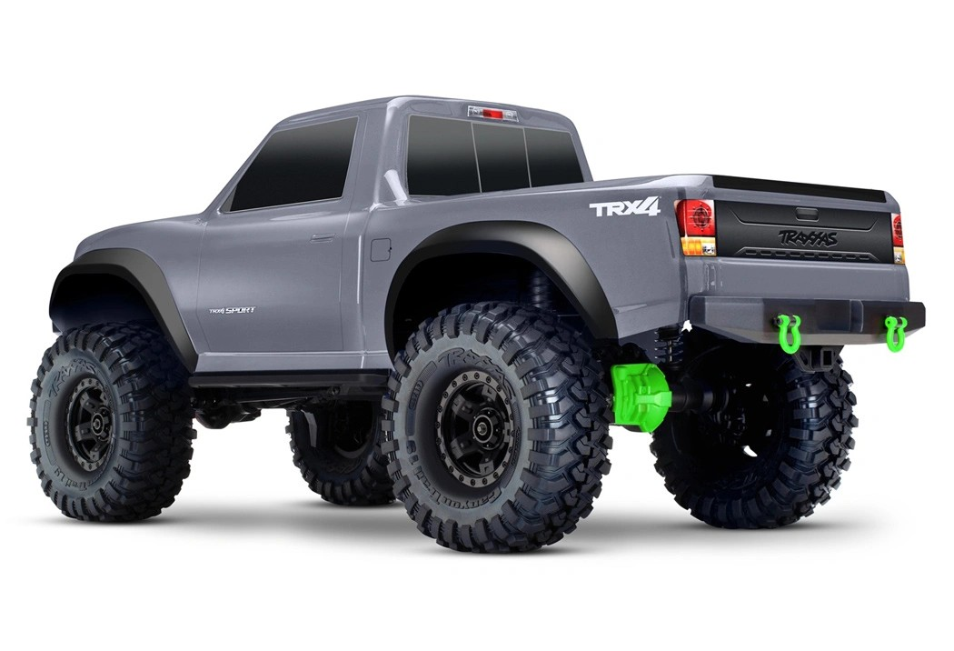 Traxxas TRX-4 Sport Scale & Trail Crawler 1/10 RTR Clipless Body – Gray (TRX82224-4)