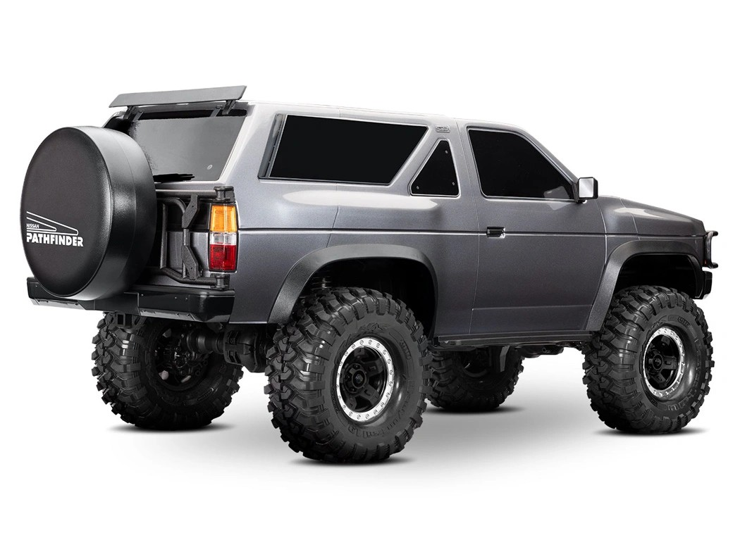 Traxxas TRX-4 Nissan Pathfinder 1/10 RTR Trail & Rock Crawler – Silver (110056-4)