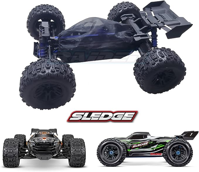 PROTONRC Chassis Guard Dirt Dust Resist Cover for Traxxas 1/8 Sledge #95076-4