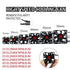 ProtonRC High Speed Cooling Fan 35mm 45mm 50mm For ESC Motor Heat Dissipation RC Car Parts