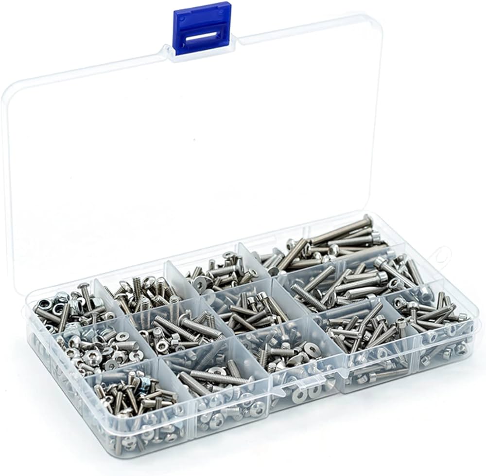 ProtonRC  – Stainless Steel Screw Kit For The Traxxas Sledge 4×4 1/8th (#95076-4)
