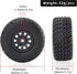 ProtonRC Plastic Wheels Rubber Tires Rim 12mm Hex Pre Glued for Arrma 1/16 Mojave Grom