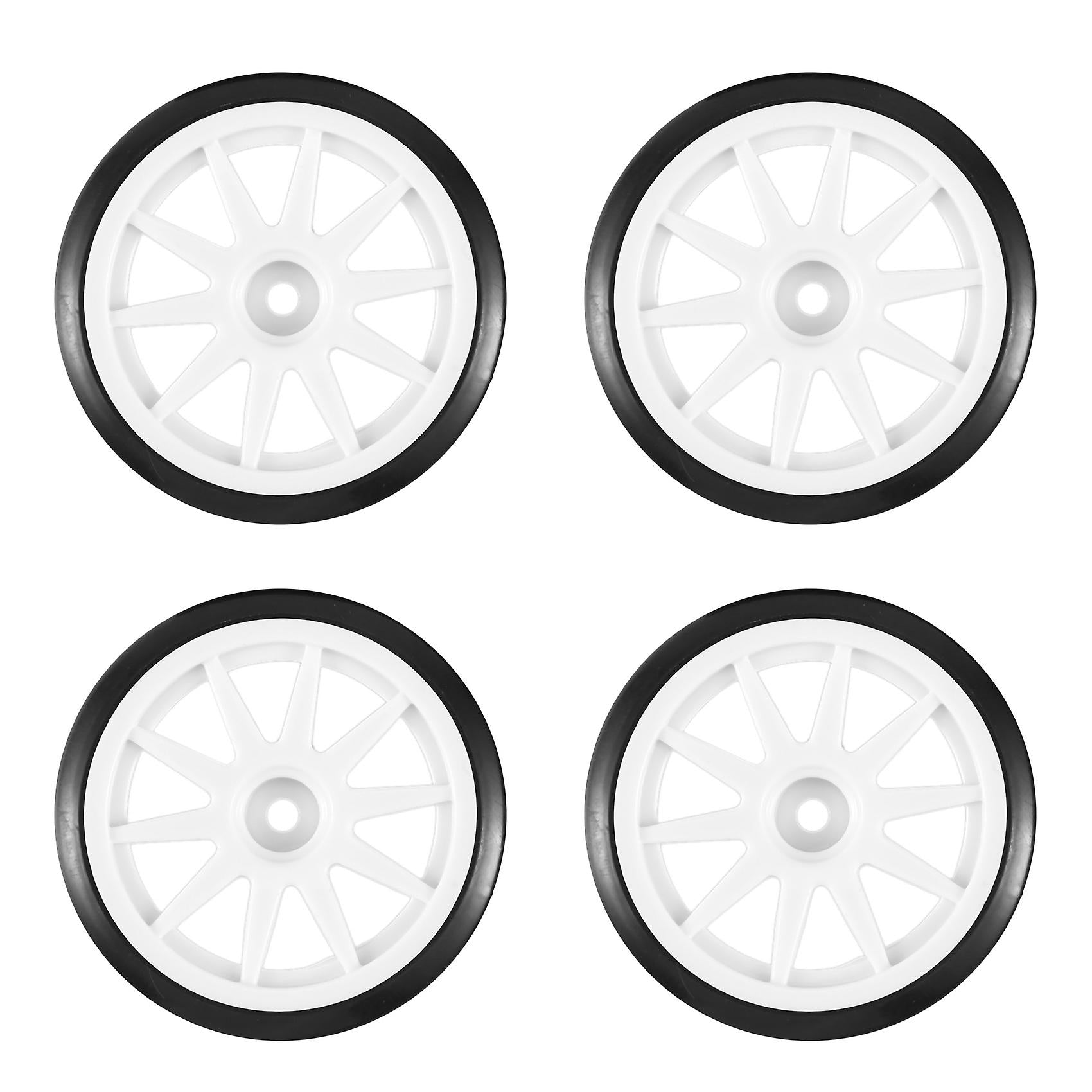 ProtonRC 1/10 Rc Car Drift Tires On Road white wheels