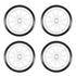 ProtonRC 1/10 Rc Car Drift Tires On Road white wheels