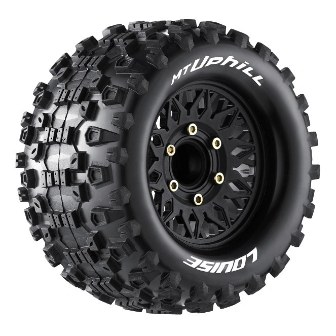 Louise MT-UPHILL 1/10 Soft Off-Road Tires & Wheels 12/14/17mm Hex (2pcs)