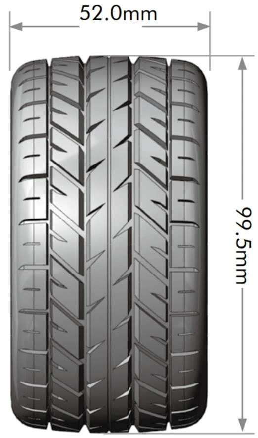 Louise RC ST-Rocket Soft 1/10 Stadium Truck Tires (2) | 12mm, 14mm & 17mm Hex