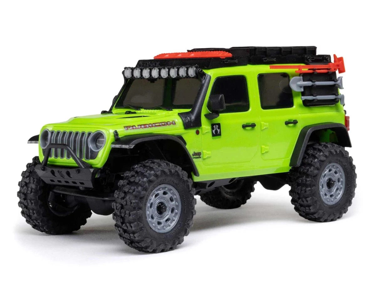 Axial SCX30 Jeep Wrangler JLU 1/30 4WD RTR Mini Crawler (Πράσινο)