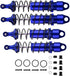ProtonRC Aluminum Front & Rear Shock Absorber Upgrade Kit for TRAXXAS 1/8 Sledge RC Car Accessory Part