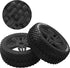 ProtonRC 1/8 RC Buggy Rubber Tires Tyre w/ 5 Spoke Plastic Rim 17mm Hex
