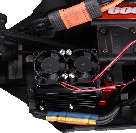ProtonRC Aluminum 41/43mm Motor Heatsink w/Double Cooling Fans