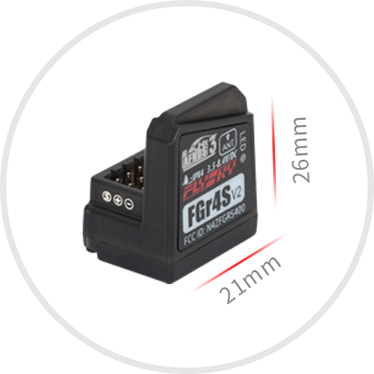 FlySky FGr4S 4Ch AFHDS-3 Receiver